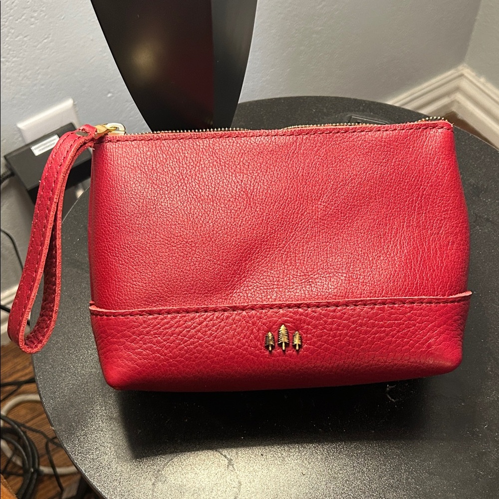 PLG Chelsea Pouch in Chili Red (Retired Color!)